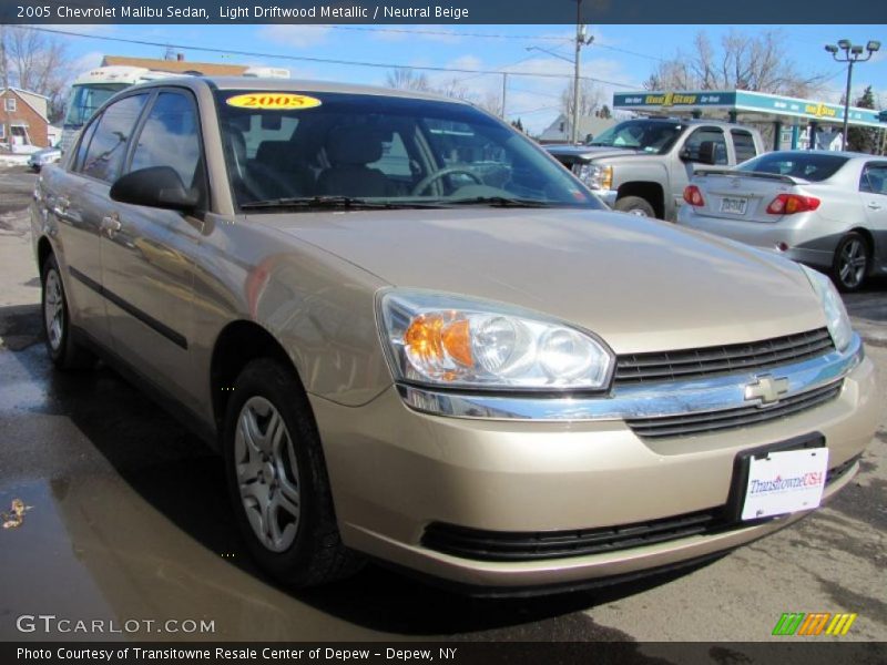 Light Driftwood Metallic / Neutral Beige 2005 Chevrolet Malibu Sedan