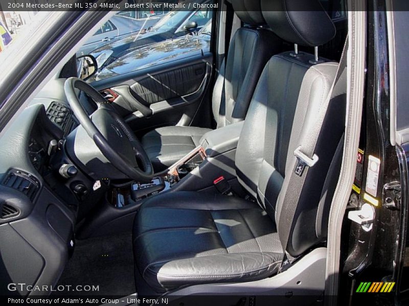 Desert Silver Metallic / Charcoal 2004 Mercedes-Benz ML 350 4Matic