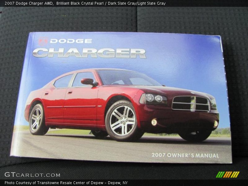 Brilliant Black Crystal Pearl / Dark Slate Gray/Light Slate Gray 2007 Dodge Charger AWD