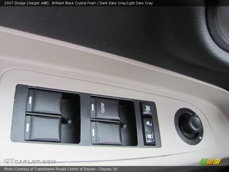 Brilliant Black Crystal Pearl / Dark Slate Gray/Light Slate Gray 2007 Dodge Charger AWD