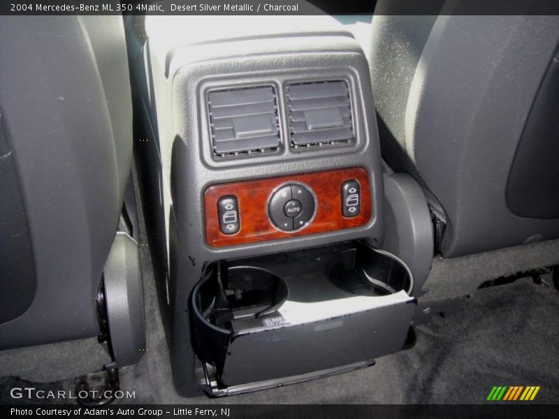 Desert Silver Metallic / Charcoal 2004 Mercedes-Benz ML 350 4Matic