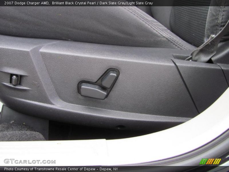 Brilliant Black Crystal Pearl / Dark Slate Gray/Light Slate Gray 2007 Dodge Charger AWD