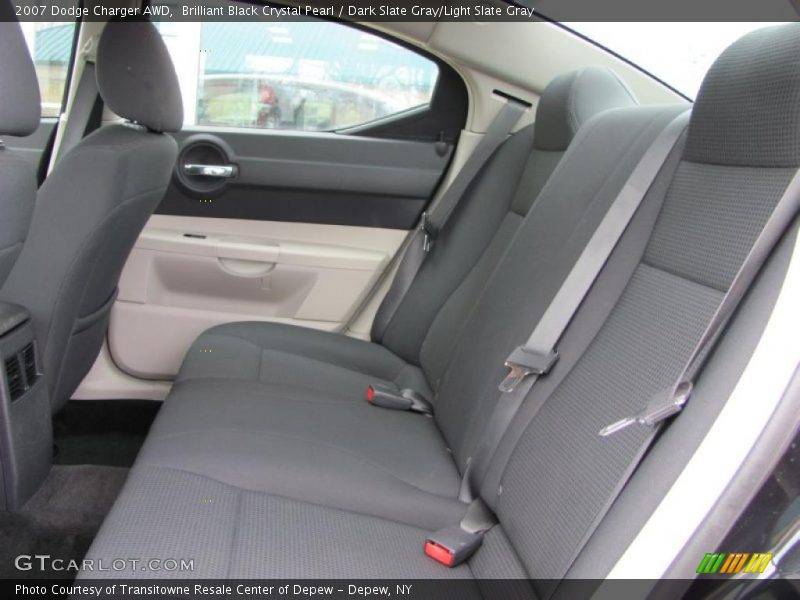 Brilliant Black Crystal Pearl / Dark Slate Gray/Light Slate Gray 2007 Dodge Charger AWD
