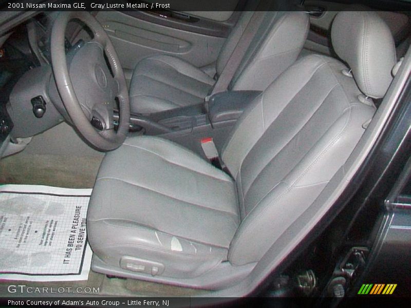 Gray Lustre Metallic / Frost 2001 Nissan Maxima GLE