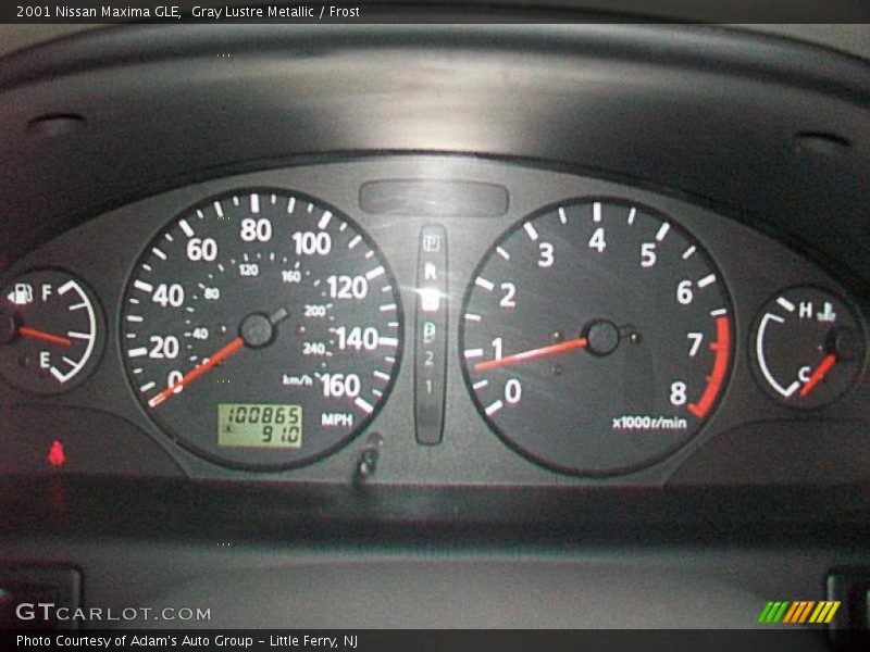 Gray Lustre Metallic / Frost 2001 Nissan Maxima GLE