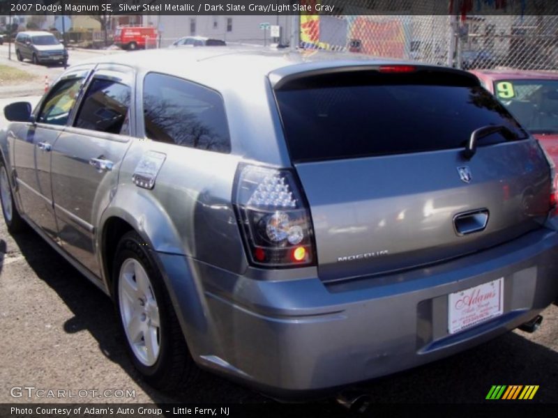 Silver Steel Metallic / Dark Slate Gray/Light Slate Gray 2007 Dodge Magnum SE
