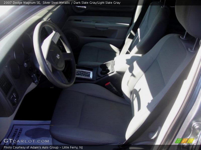 Silver Steel Metallic / Dark Slate Gray/Light Slate Gray 2007 Dodge Magnum SE