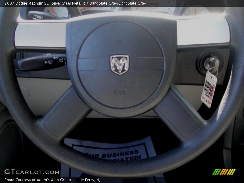 Silver Steel Metallic / Dark Slate Gray/Light Slate Gray 2007 Dodge Magnum SE
