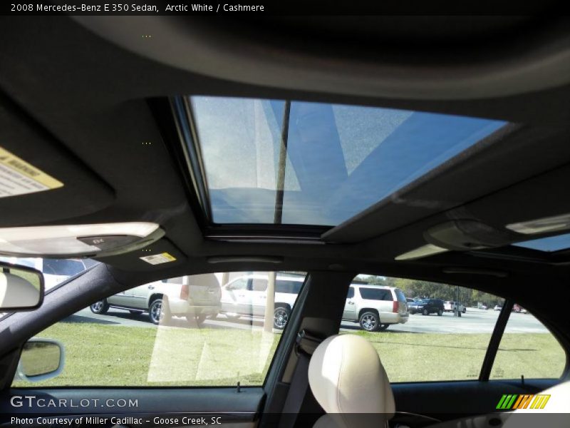 Arctic White / Cashmere 2008 Mercedes-Benz E 350 Sedan