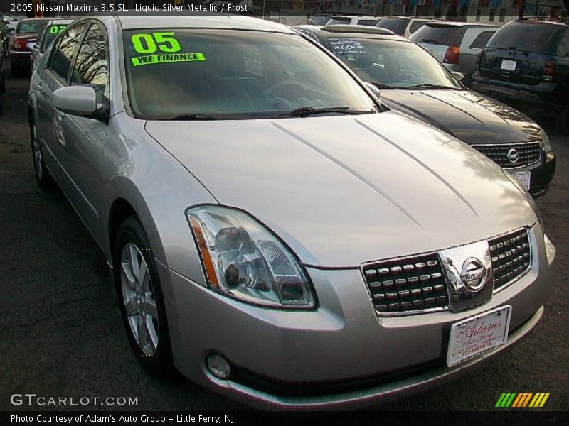 Liquid Silver Metallic / Frost 2005 Nissan Maxima 3.5 SL