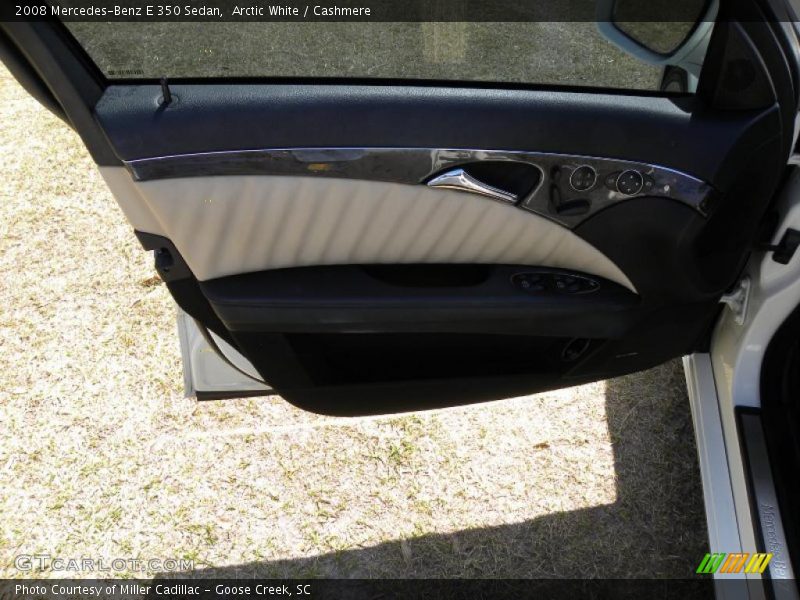 Arctic White / Cashmere 2008 Mercedes-Benz E 350 Sedan