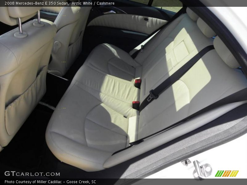 Arctic White / Cashmere 2008 Mercedes-Benz E 350 Sedan