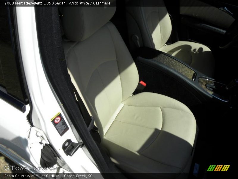 Arctic White / Cashmere 2008 Mercedes-Benz E 350 Sedan