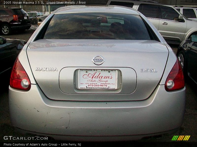 Liquid Silver Metallic / Frost 2005 Nissan Maxima 3.5 SL
