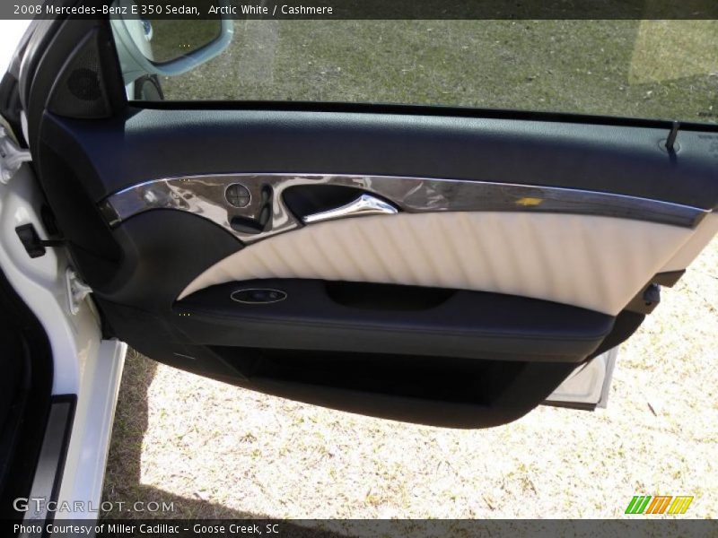Arctic White / Cashmere 2008 Mercedes-Benz E 350 Sedan