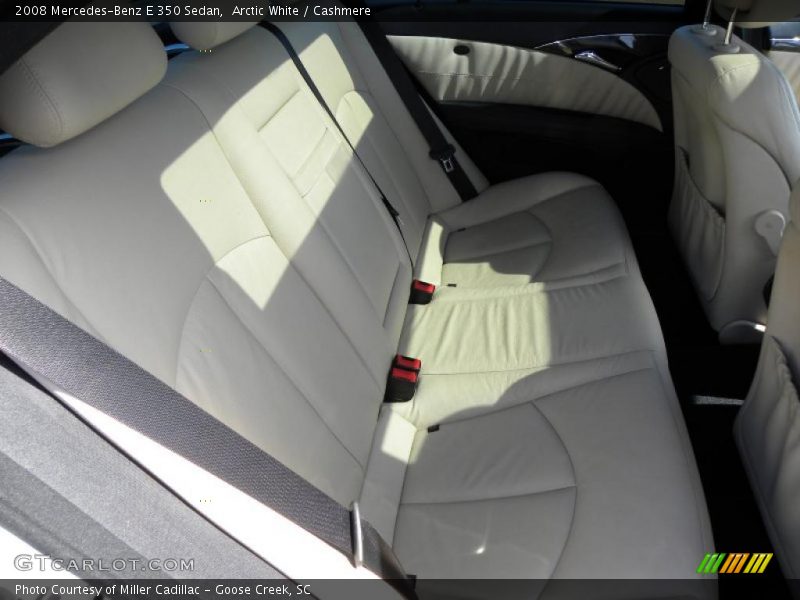 Arctic White / Cashmere 2008 Mercedes-Benz E 350 Sedan