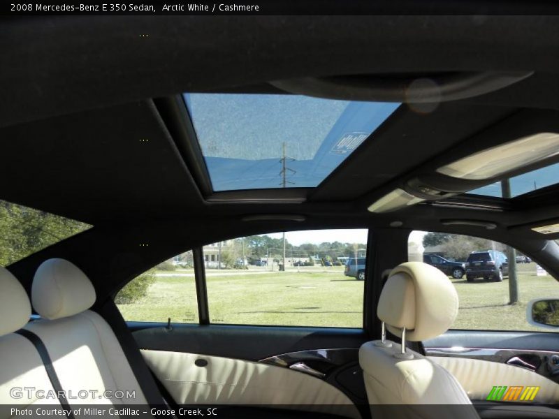 Arctic White / Cashmere 2008 Mercedes-Benz E 350 Sedan