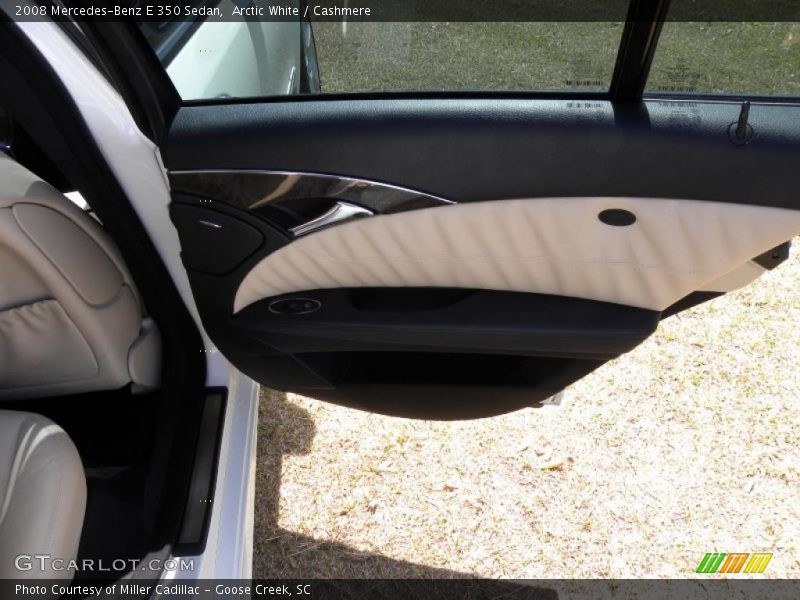 Arctic White / Cashmere 2008 Mercedes-Benz E 350 Sedan