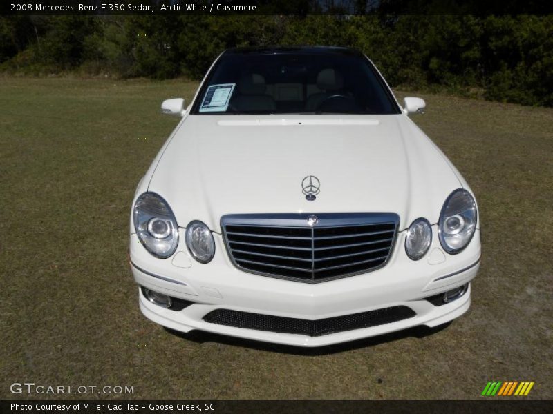 Arctic White / Cashmere 2008 Mercedes-Benz E 350 Sedan