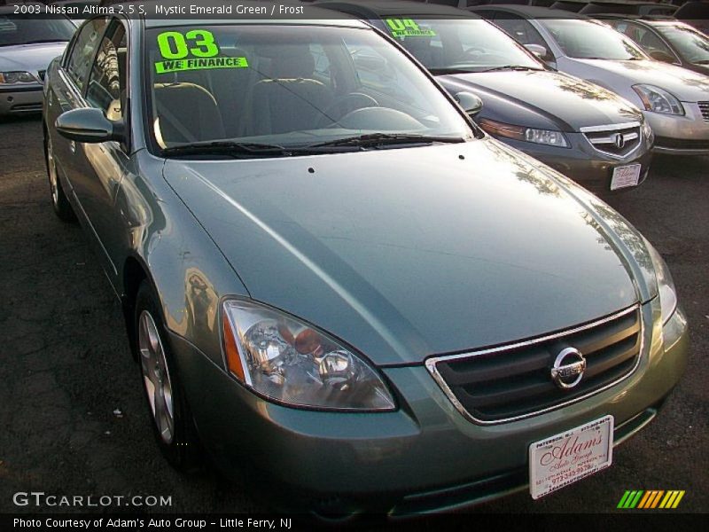 Mystic Emerald Green / Frost 2003 Nissan Altima 2.5 S
