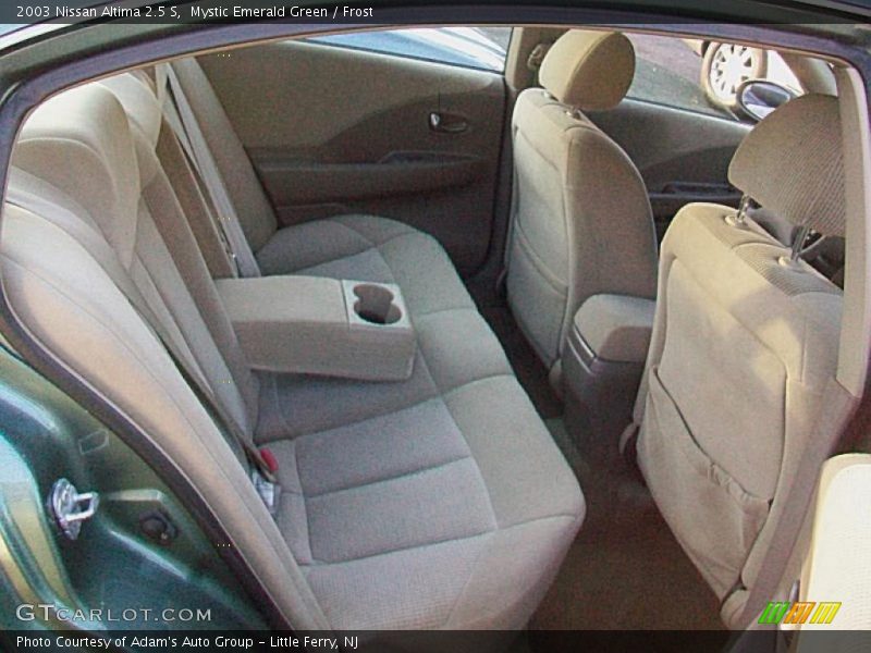 Mystic Emerald Green / Frost 2003 Nissan Altima 2.5 S