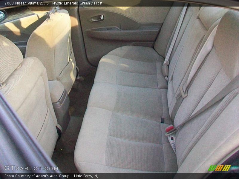 Mystic Emerald Green / Frost 2003 Nissan Altima 2.5 S