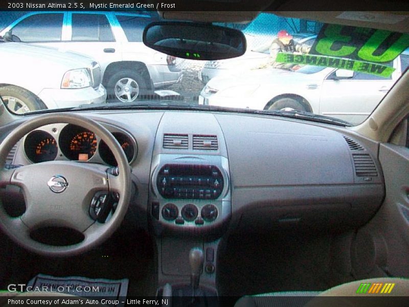 Mystic Emerald Green / Frost 2003 Nissan Altima 2.5 S