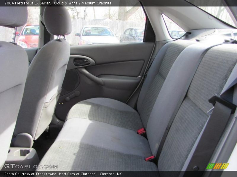 Cloud 9 White / Medium Graphite 2004 Ford Focus LX Sedan