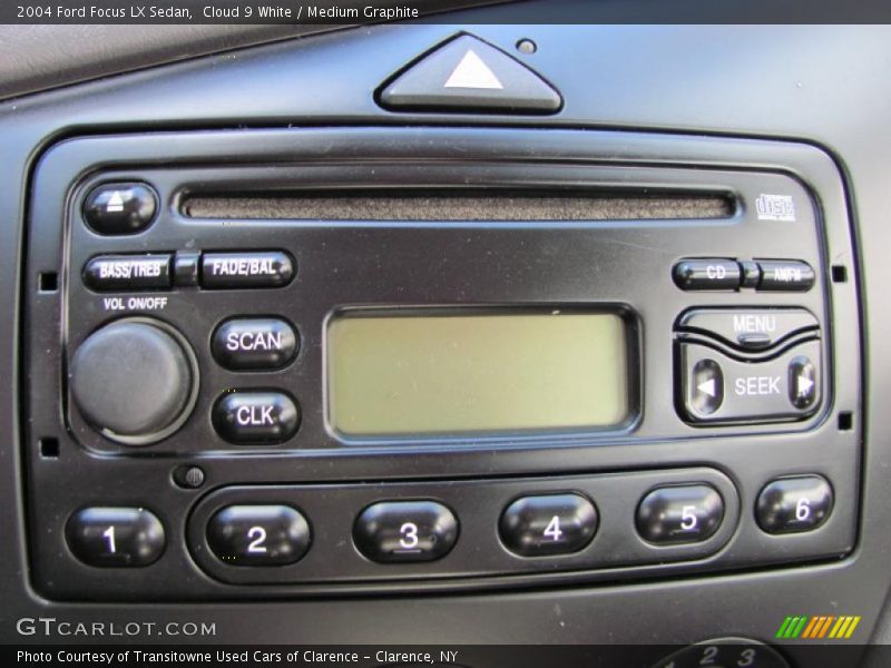 Controls of 2004 Focus LX Sedan