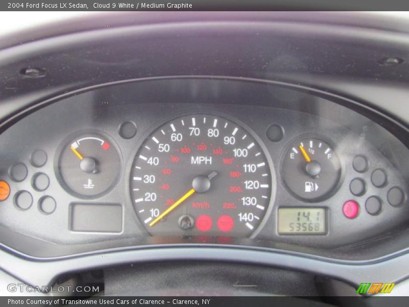  2004 Focus LX Sedan LX Sedan Gauges