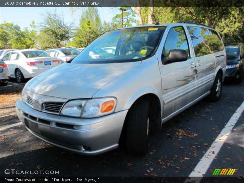 Sterling Silver / Gray 2003 Oldsmobile Silhouette GL