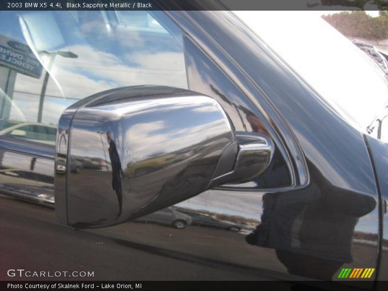 Black Sapphire Metallic / Black 2003 BMW X5 4.4i