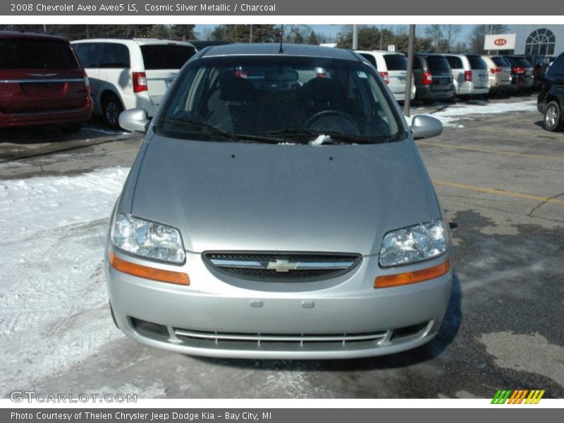 Cosmic Silver Metallic / Charcoal 2008 Chevrolet Aveo Aveo5 LS