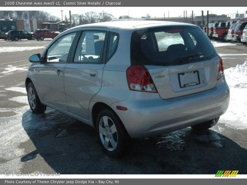 Cosmic Silver Metallic / Charcoal 2008 Chevrolet Aveo Aveo5 LS