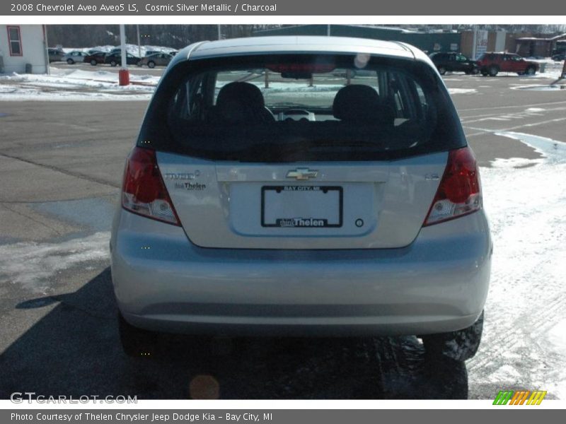 Cosmic Silver Metallic / Charcoal 2008 Chevrolet Aveo Aveo5 LS