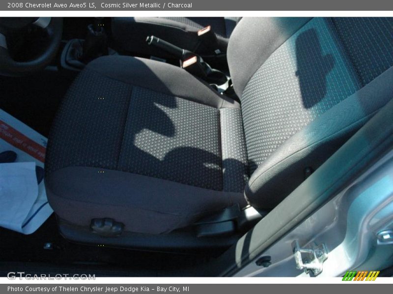 Cosmic Silver Metallic / Charcoal 2008 Chevrolet Aveo Aveo5 LS