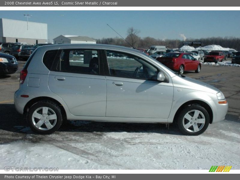 Cosmic Silver Metallic / Charcoal 2008 Chevrolet Aveo Aveo5 LS