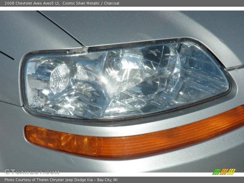 Cosmic Silver Metallic / Charcoal 2008 Chevrolet Aveo Aveo5 LS