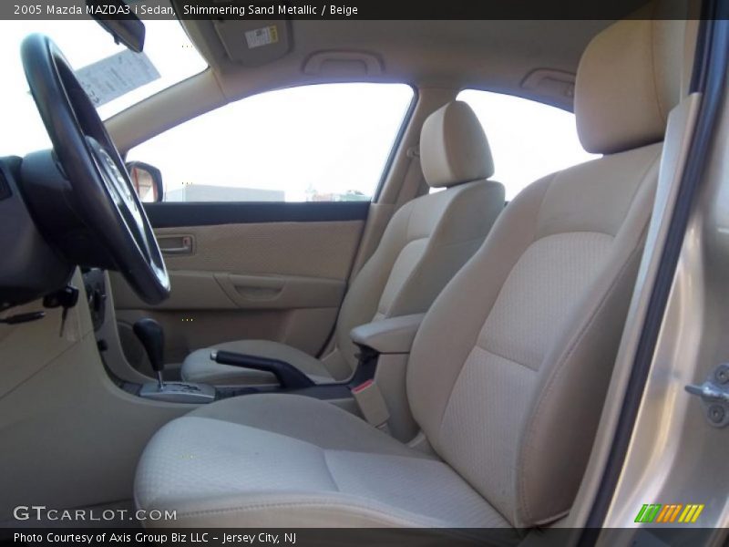Shimmering Sand Metallic / Beige 2005 Mazda MAZDA3 i Sedan