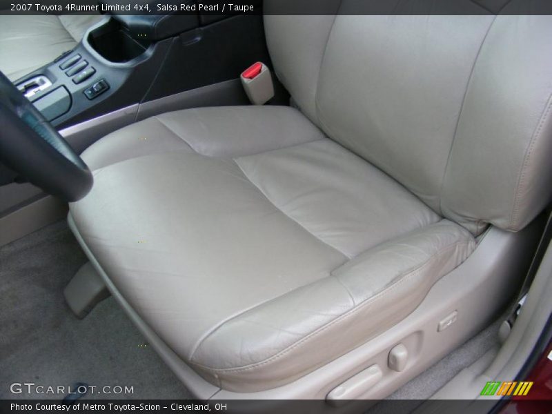 Salsa Red Pearl / Taupe 2007 Toyota 4Runner Limited 4x4