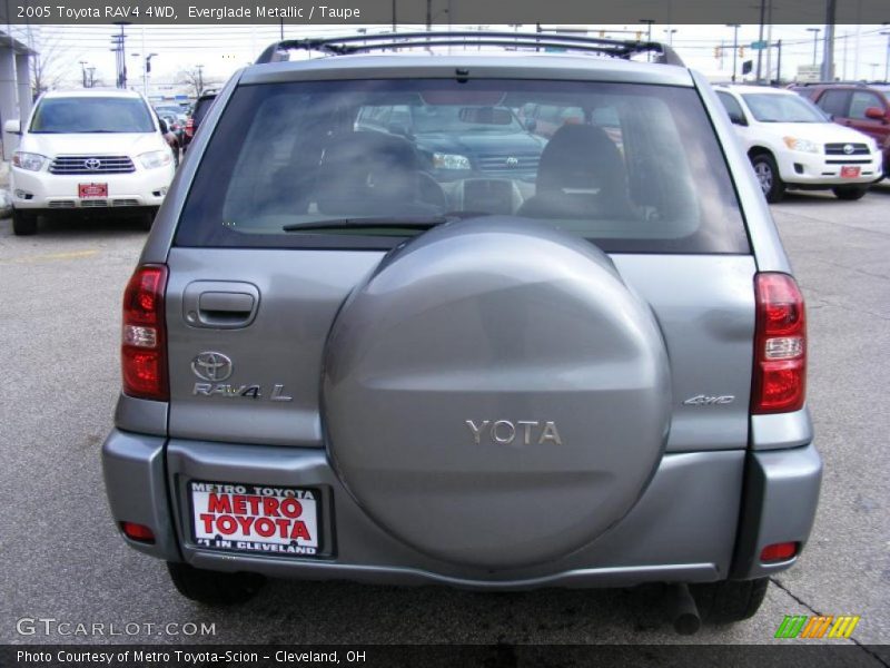 Everglade Metallic / Taupe 2005 Toyota RAV4 4WD