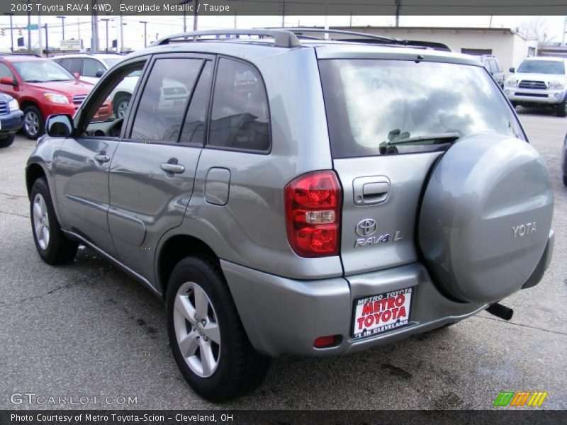 Everglade Metallic / Taupe 2005 Toyota RAV4 4WD