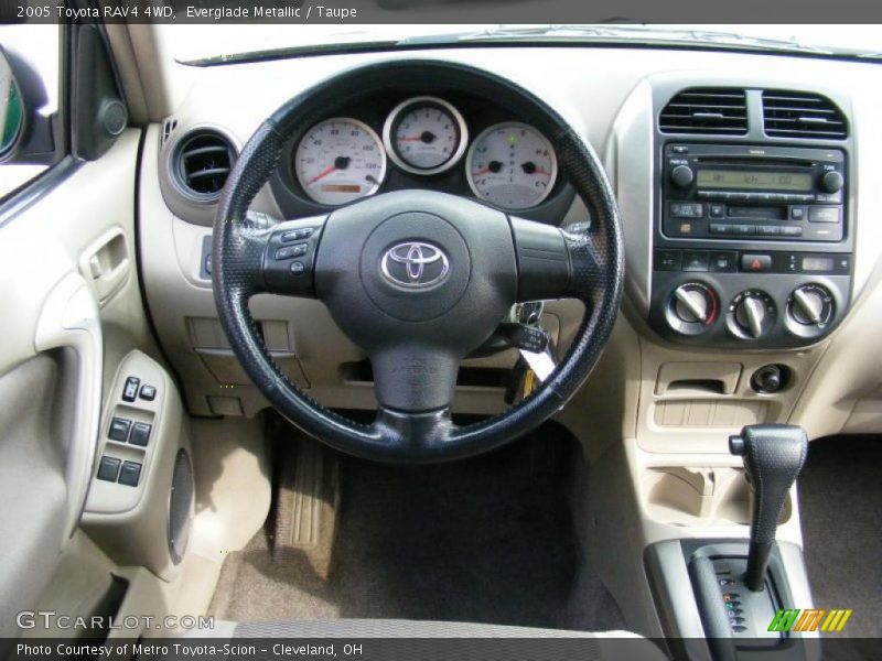 Everglade Metallic / Taupe 2005 Toyota RAV4 4WD