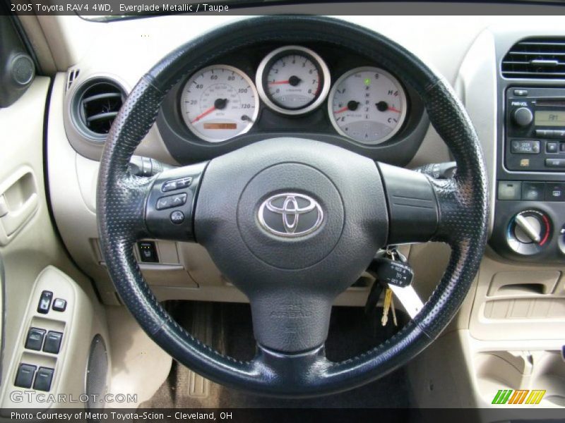 Everglade Metallic / Taupe 2005 Toyota RAV4 4WD