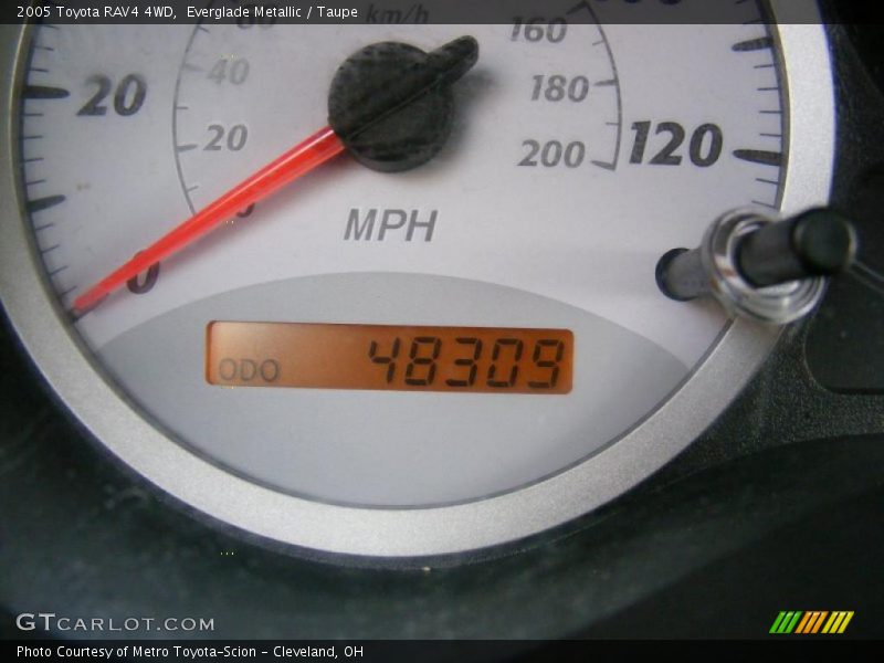 Everglade Metallic / Taupe 2005 Toyota RAV4 4WD