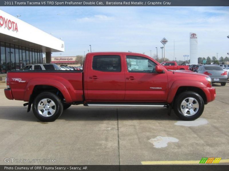  2011 Tacoma V6 TRD Sport PreRunner Double Cab Barcelona Red Metallic