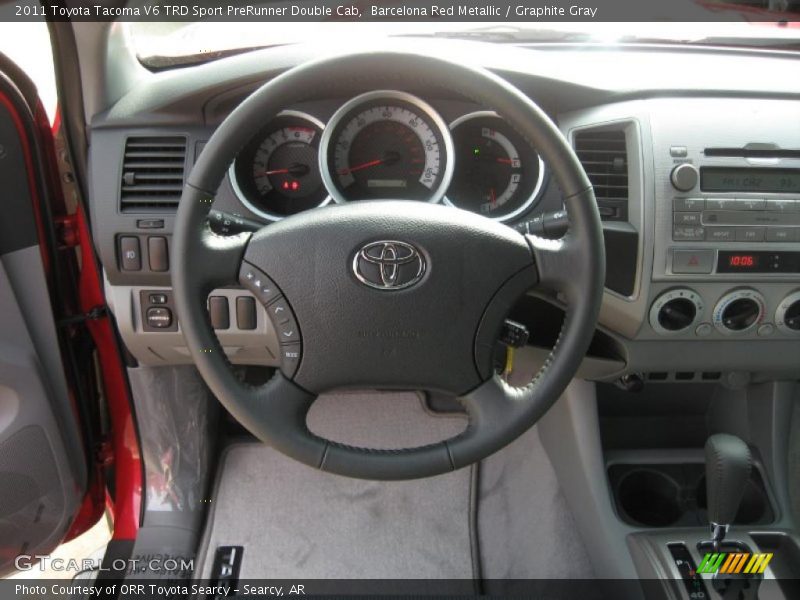  2011 Tacoma V6 TRD Sport PreRunner Double Cab Steering Wheel