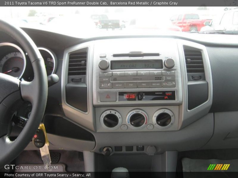 Controls of 2011 Tacoma V6 TRD Sport PreRunner Double Cab