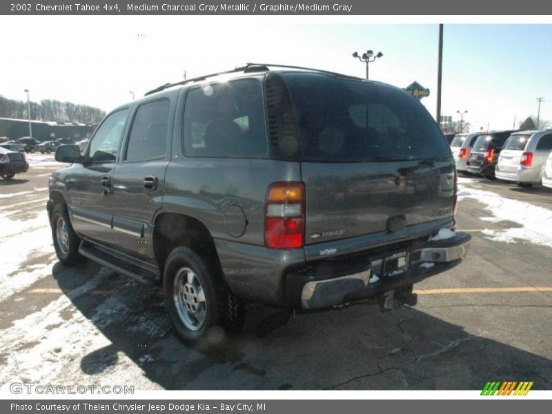 Medium Charcoal Gray Metallic / Graphite/Medium Gray 2002 Chevrolet Tahoe 4x4