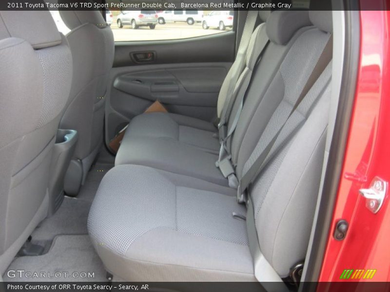  2011 Tacoma V6 TRD Sport PreRunner Double Cab Graphite Gray Interior